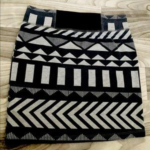 Cute black and grey skirt